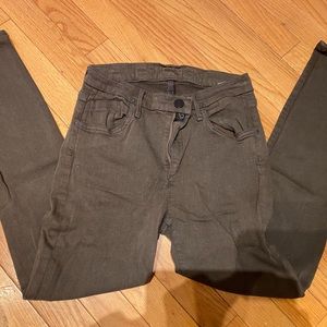 Goldsign Size 29 Olive Green Jeans